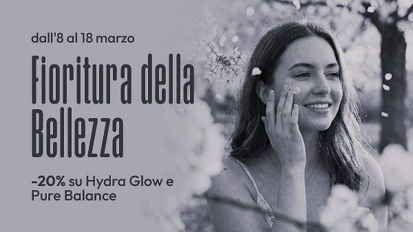 Fioritura della Bellezza: celebra la tua unicità dall’8 al 18 marzo, vendita cosmetici, acquisto prodotti skincare online