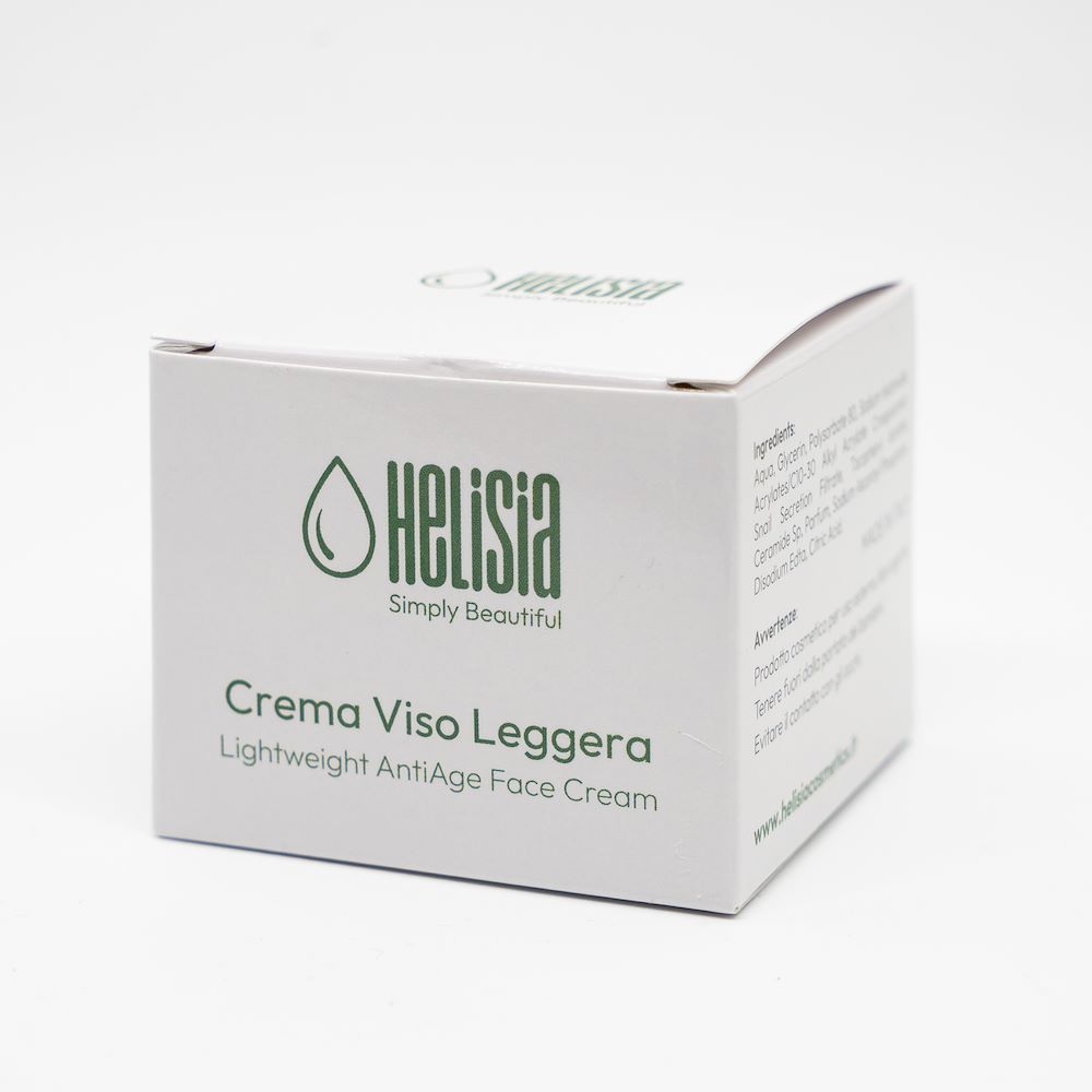 Crema Viso Leggera Helisia Cosmetics