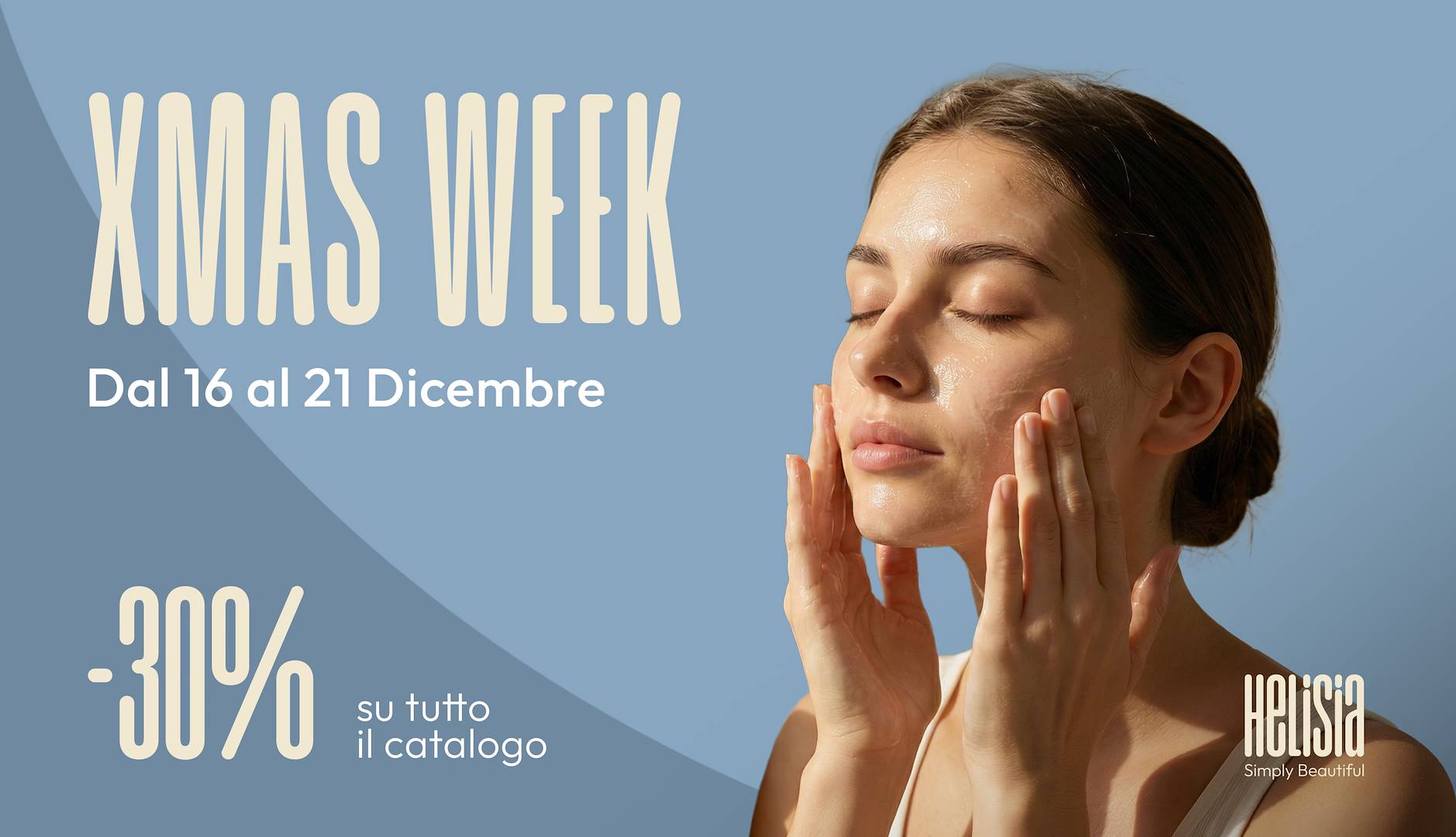 Xmas Week: dal 16 al 21 dicembre il 30% di sconto su tutto il catalogo