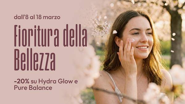 Fioritura della Bellezza: celebra la tua unicità dall’8 al 18 marzo
