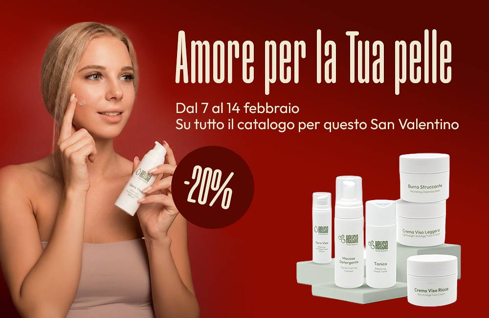 San Valentino secondo Helisia: un gesto d’amore che parte da te