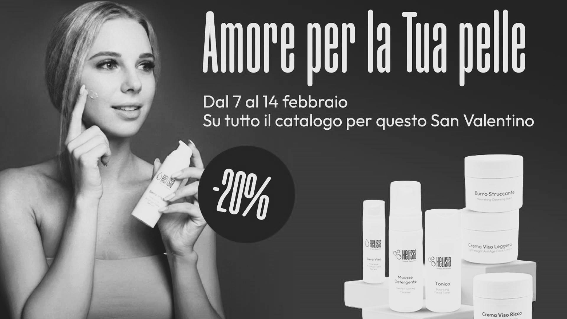 San Valentino secondo Helisia: un gesto d’amore che parte da te